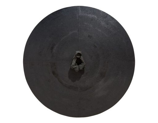 Soo-Sok 2015RI, papier mûrier, ø120 cm, 2015